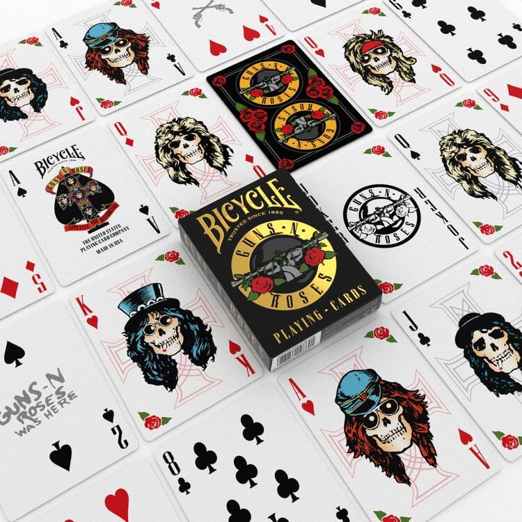 Bicycle - Cartes à Jouer  -  Guns N' Roses