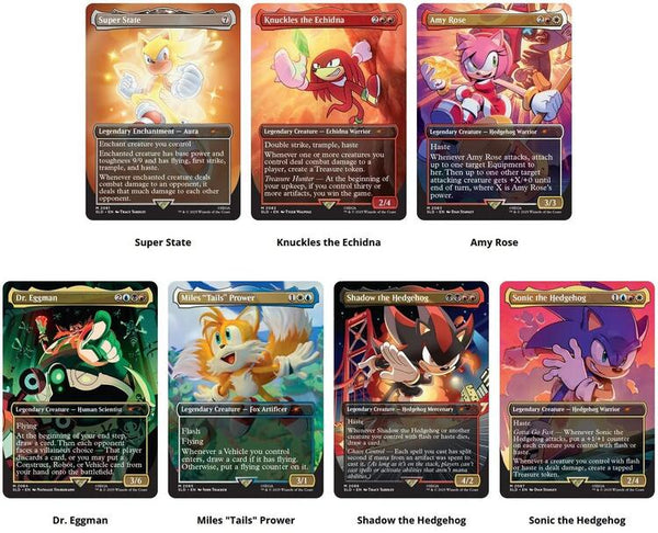 Magic The Gathering - Secret Lair X Sonic The Hedgehog: Friends & Foes Non-Foil Edition