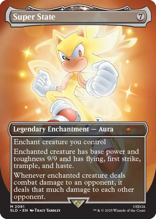 Magic The Gathering - Secret Lair X Sonic The Hedgehog: Friends & Foes Non-Foil Edition