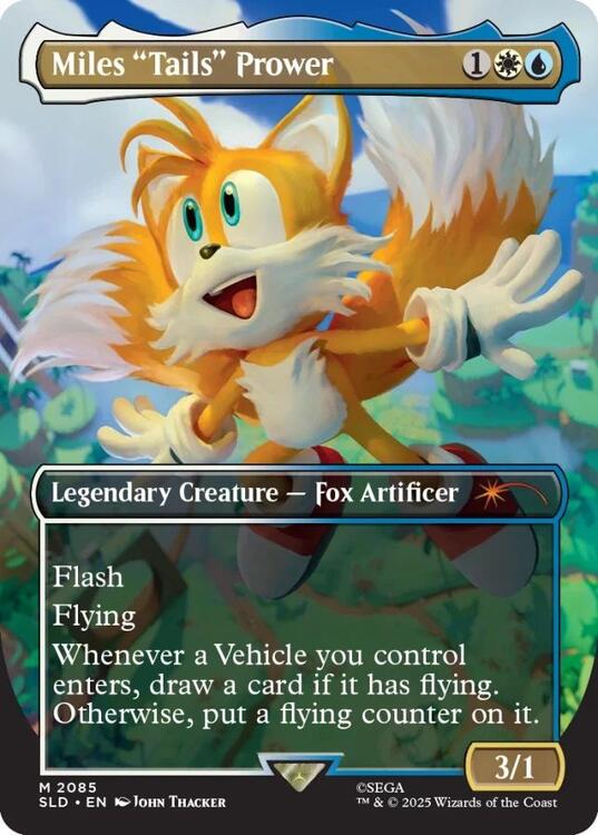 Magic The Gathering - Secret Lair X Sonic The Hedgehog: Friends & Foes Non-Foil Edition