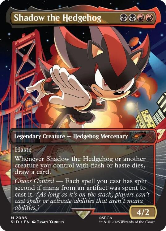 Magic The Gathering - Secret Lair X Sonic The Hedgehog: Friends & Foes Non-Foil Edition