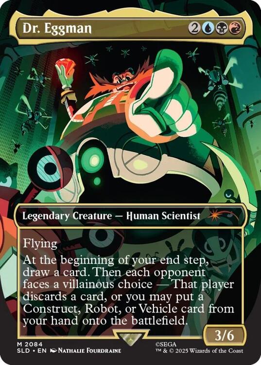Magic The Gathering - Secret Lair X Sonic The Hedgehog: Friends & Foes Non-Foil Edition