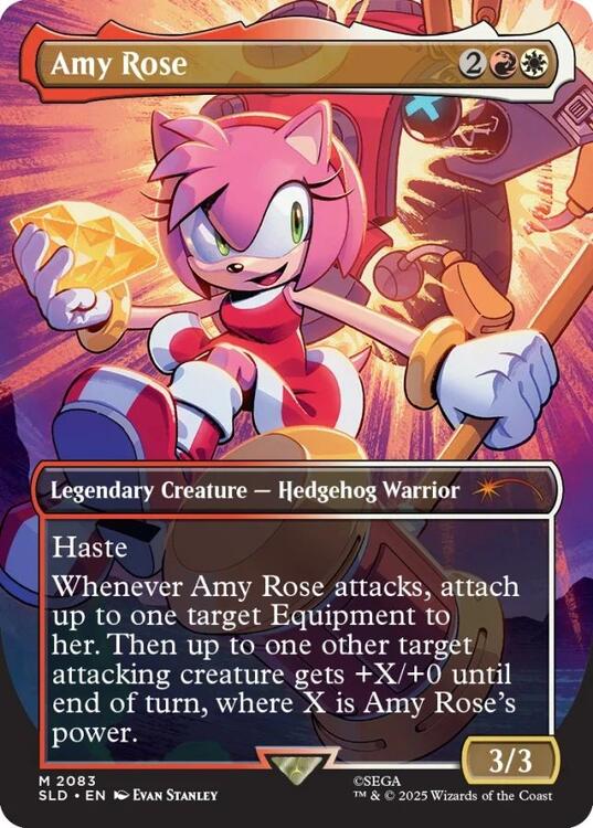 Magic The Gathering - Secret Lair X Sonic The Hedgehog: Friends & Foes Non-Foil Edition