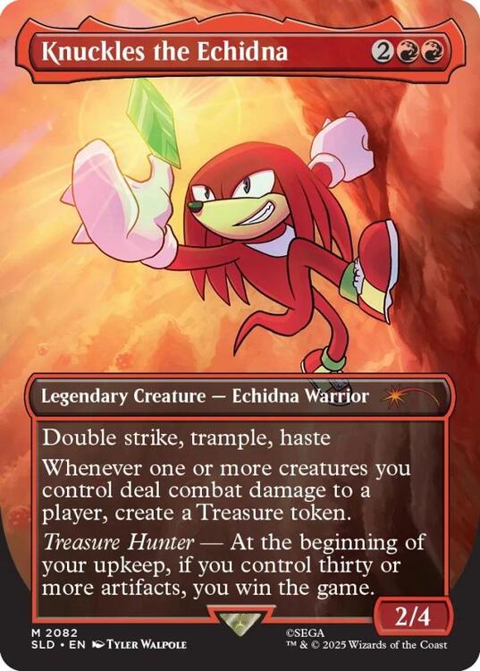 Magic The Gathering - Secret Lair X Sonic The Hedgehog: Friends & Foes Non-Foil Edition