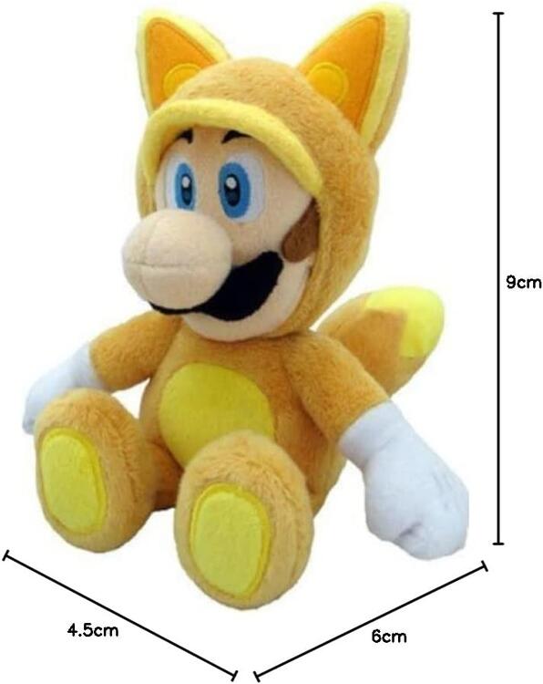 Little Buddy plush - Super Mario 3D Land  -  Luigi Kitsune Fox