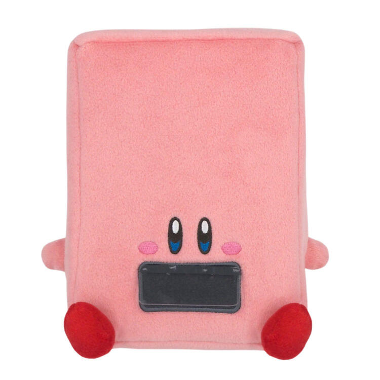 San-ei plush - Super Mario All Star Collection  -  Swallowed Vending Machine Kirby