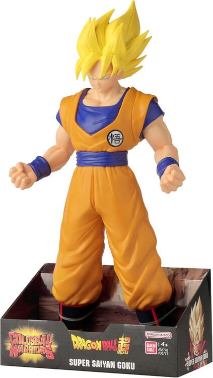 Bandai - Figurine Statue de 40 cm  -  Colossal Warriors Dragon Ball Super Saiyan Goku
