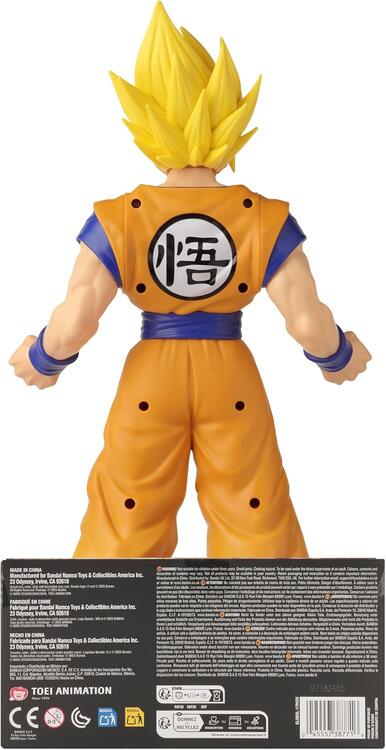 Bandai - Figurine Statue de 40 cm  -  Colossal Warriors Dragon Ball Super Saiyan Goku