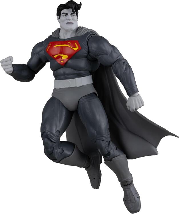 McFarlane - Gold Label Collection  -  Figurine action de 17.8cm  -  DC Multiverse  -  Superman  The Dark Knight Returns Black & White Accent Edition (Authenticated Limited Edition 5300 pcs)