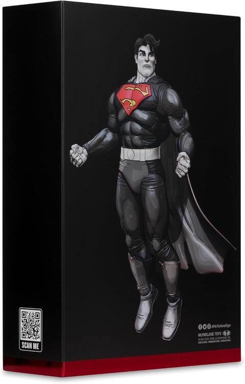 McFarlane - Gold Label Collection  -  Figurine action de 17.8cm  -  DC Multiverse  -  Superman  The Dark Knight Returns Black & White Accent Edition (Authenticated Limited Edition 5300 pcs)