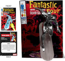 McFarlane Toys - Figurine Statue de 30cm With Comic Book  -  Marvel Silver Surfer Inspired by Fantastic Four Issue