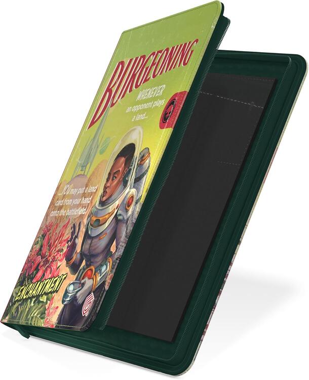 Ultimate Guard - Zipfolio 360 18-Pocket Cards Xenoskin - Magic The Gathering  -  Edge of Eternities  -  Burgeoning