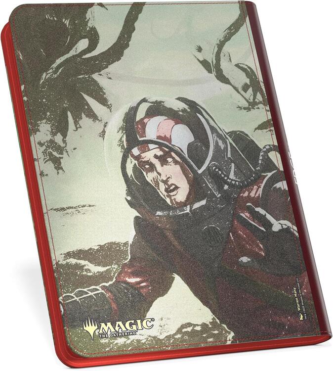 Ultimate Guard - Zipfolio 360 18-Pocket Cards Xenoskin - Magic The Gathering  -  Edge of Eternities  -  Green Sun's Zenith