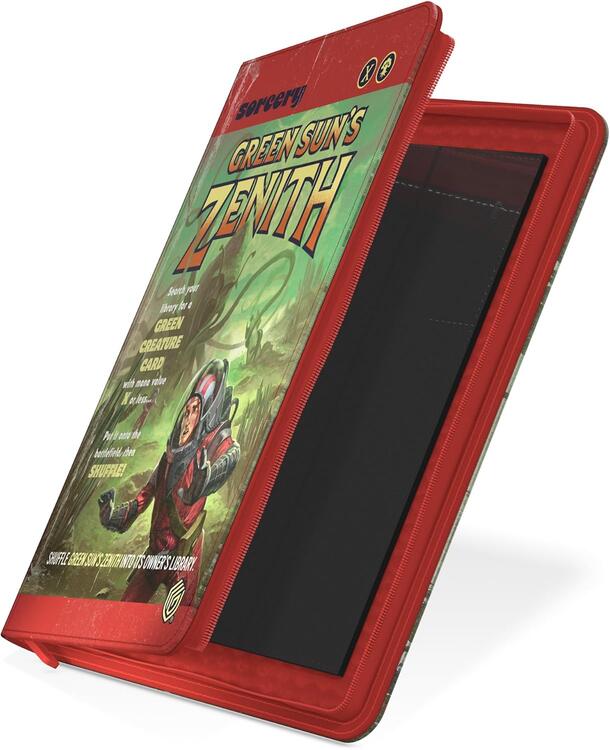 Ultimate Guard - Zipfolio 360 18-Pocket Cards Xenoskin - Magic The Gathering  -  Edge of Eternities  -  Green Sun's Zenith
