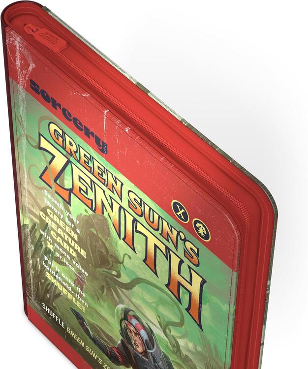 Ultimate Guard - Zipfolio 360 18-Pocket Cards Xenoskin - Magic The Gathering  -  Edge of Eternities  -  Green Sun's Zenith