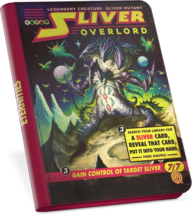 Ultimate Guard - Zipfolio 360 18-Pocket Cards Xenoskin - Magic The Gathering  -  Edge of Eternities  -  Sliver Overlord