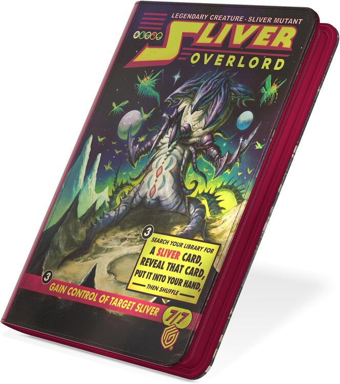 Ultimate Guard - Zipfolio 360 18-Pocket Cards Xenoskin - Magic The Gathering  -  Edge of Eternities  -  Sliver Overlord