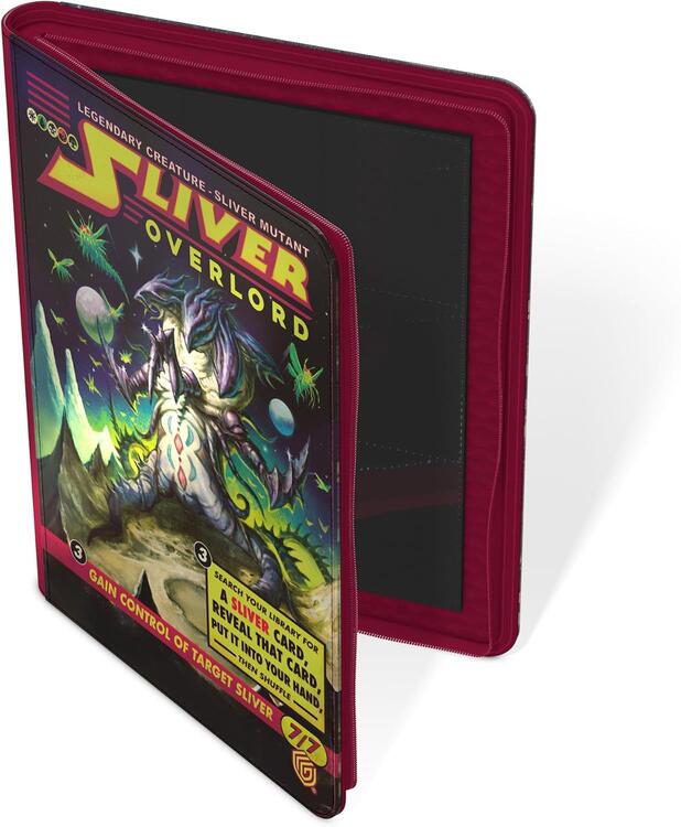 Ultimate Guard - Zipfolio 360 18-Pocket Cards Xenoskin - Magic The Gathering  -  Edge of Eternities  -  Sliver Overlord