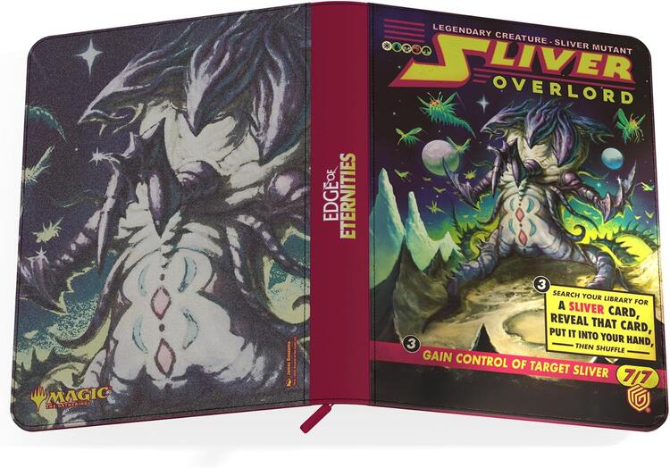 Ultimate Guard - Zipfolio 360 18-Pocket Cards Xenoskin - Magic The Gathering  -  Edge of Eternities  -  Sliver Overlord