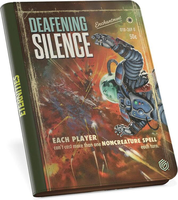 Ultimate Guard - Zipfolio 360 18-Pocket Cards Xenoskin - Magic The Gathering  -  Edge of Eternities  -  Deafening Silence