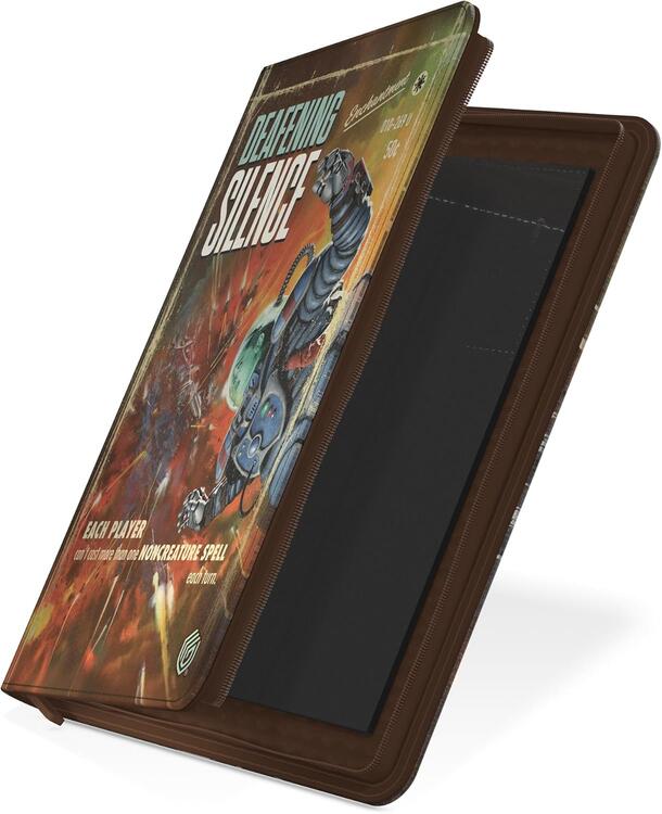 Ultimate Guard - Zipfolio 360 18-Pocket Cards Xenoskin - Magic The Gathering  -  Edge of Eternities  -  Deafening Silence