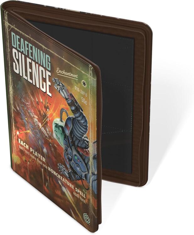 Ultimate Guard - Zipfolio 360 18-Pocket Cards Xenoskin - Magic The Gathering  -  Edge of Eternities  -  Deafening Silence