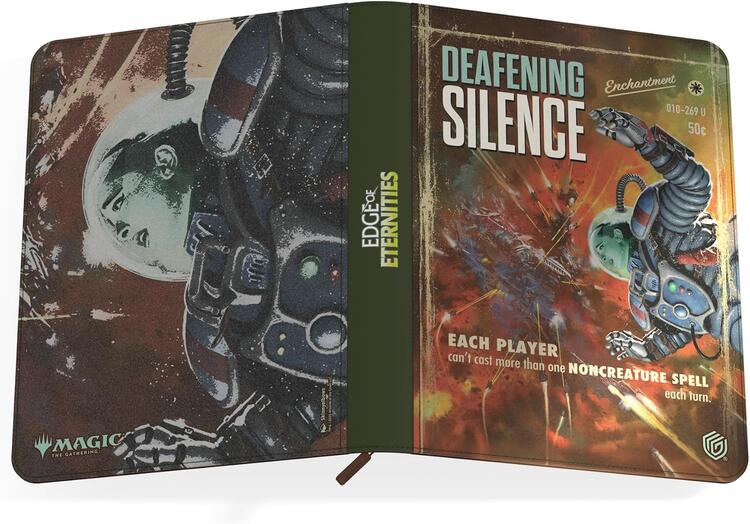 Ultimate Guard - Zipfolio 360 18-Pocket Cards Xenoskin - Magic The Gathering  -  Edge of Eternities  -  Deafening Silence