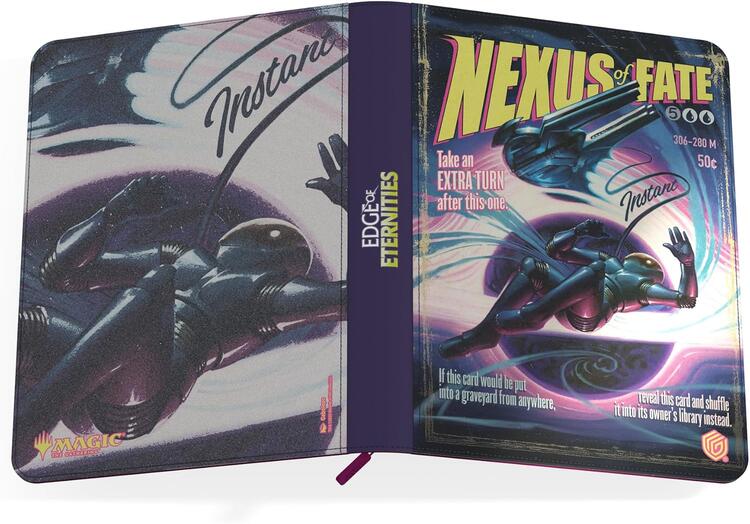 Ultimate Guard - Zipfolio 360 18-Pocket Cards Xenoskin - Magic The Gathering  -  Edge of Eternities  -  Nexus of Fate