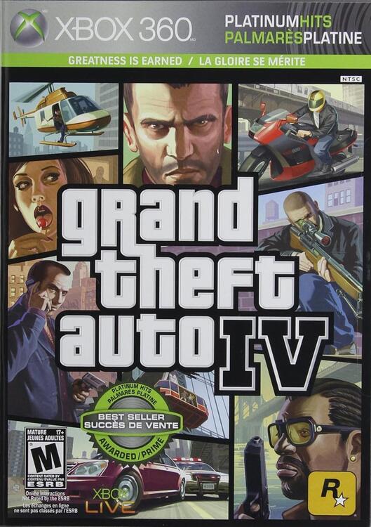 Grand Theft Auto IV  [Platinum Hits] (usagé)