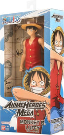 Bandai - 30 cm Figurine Statue - Anime Heroes Mega - One Piece Monkey D. Luffy
