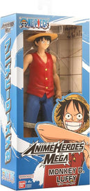 Bandai - 30 cm Figurine Statue - Anime Heroes Mega - One Piece Monkey D. Luffy