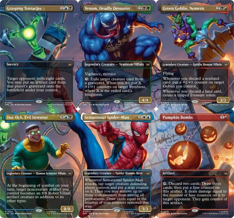 Magic The Gathering - Legendary Scenes Box - Marvel Spider-man - Spidey's Sensational Showdown