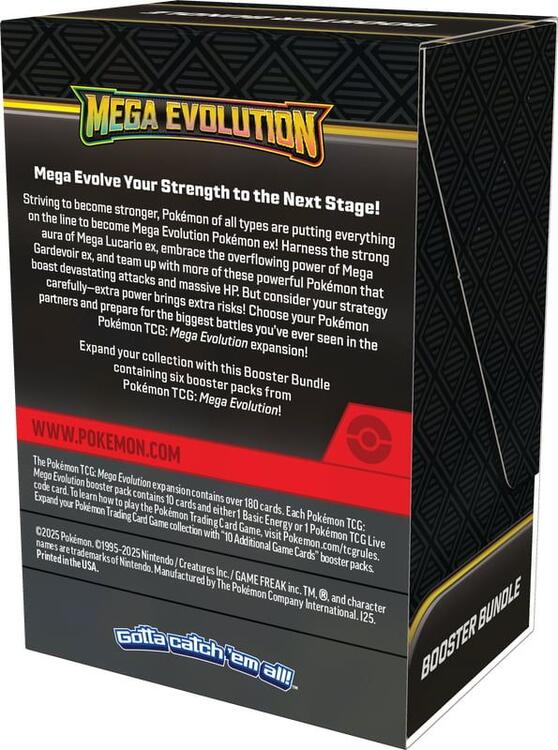 Pokémon - Booster Bundle  -  Mega Evolution Base Set