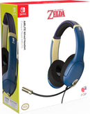 Pdp - Airlite Wired Headset For Nintendo Switch - The Legend of Zelda - Hyrule Blue