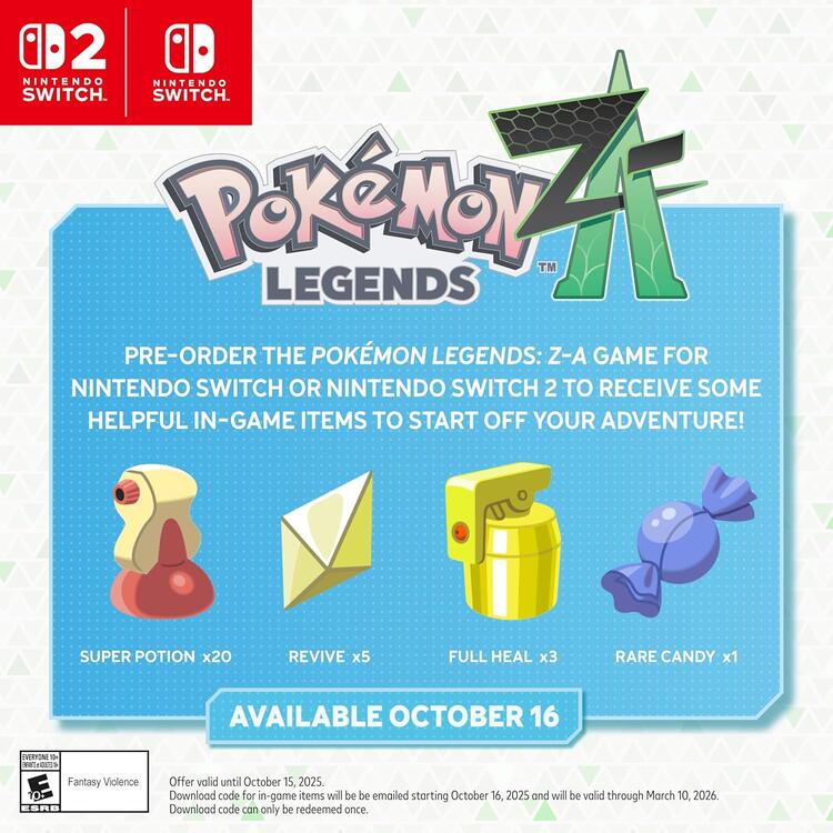 Nintendo Switch 2 Console  [Pokémon Legends Z-A Bundle]