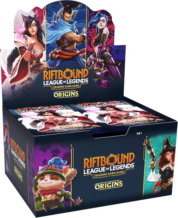 Riot - Riftbound League of Legends  -  Origins Boosters