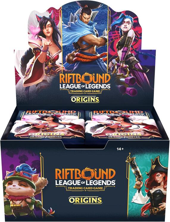 Riot - Riftbound League of Legends  -  Origins Boosters
