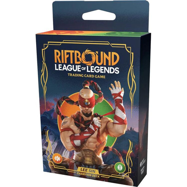 Riot - Riftbound League of Legends  -  Champion Decks  -  Lee Sin
