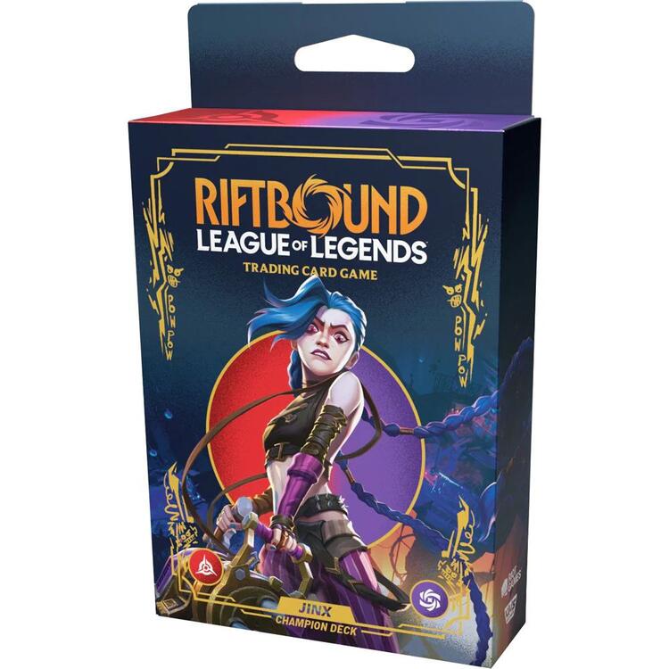 Riot - Riftbound League of Legends  -  Champion Decks  -  Jinx
