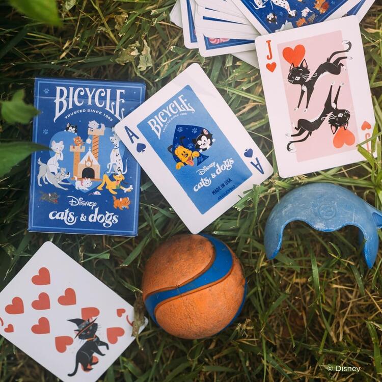 Bicycle - Playing Cards - Disney Cats & Dogs