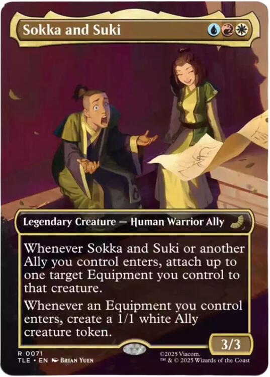 Magic The Gathering - Legendary Scenes Box - Avatar The Last Airbender - Tea Time at the Jasmine Dragon