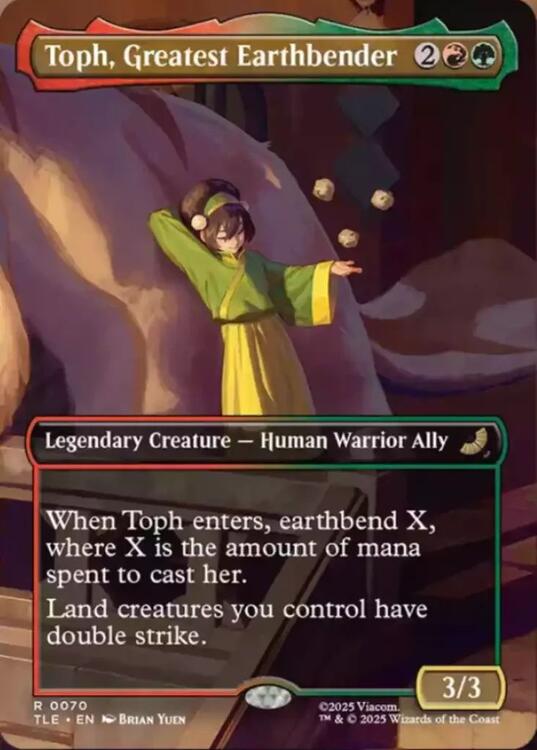 Magic The Gathering - Legendary Scenes Box - Avatar The Last Airbender - Tea Time at the Jasmine Dragon