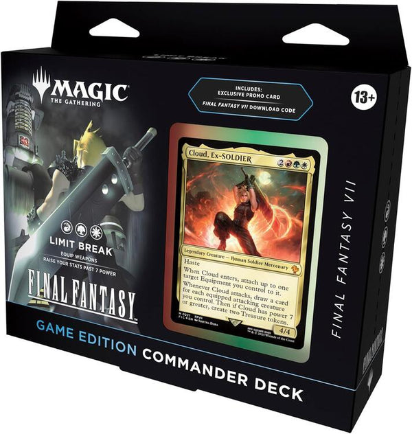Magic The Gathering - Game Edition Commander Deck  -  Final fantasy  -  Limit Break