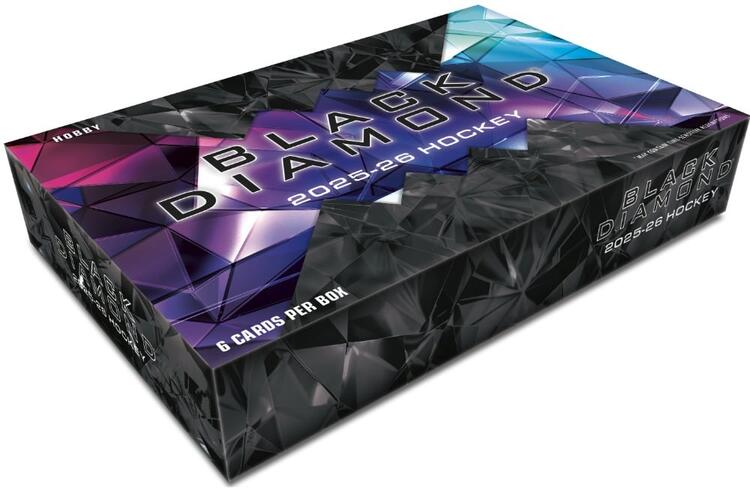 Upper Deck - Hobby Booster Box - Black Diamond 2025-26 Hockey