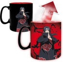 ABYstyle - Grande tasse thermo-réactive de 460 ml  -  Naruto Shippuden  -  Kakashi/Itachi
