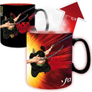 ABYstyle - Grande tasse thermo-réactive de 460 ml  -  Naruto Shippuden  -  Zoro & Sanji