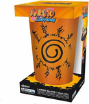 ABYstyle - Grand Verre 400 ml Naruto Shippuden  -  Konoha & Sceau