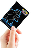 Ultra Pro Apex - Pokémon Neon Kanto - 105 Standard (3"X4") Deck Protector Sleeves  -  Blastoise