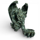 Gotischer mittelalterlicher Gargoyle-Horror-Wandkerzenhalter