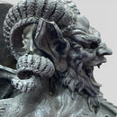 Estante de pared de horror con gárgola sátiro medieval gótica